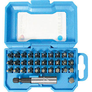 2015GP - BITS ATTACCO 1/4" DIN 3126 IN ASSORTIMENTO - Orig. Witte