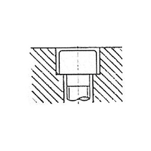 8915GM - FRESE PER SEDI DI VITI PASSANTI A TESTA CILINDRICA - Orig. Dürr